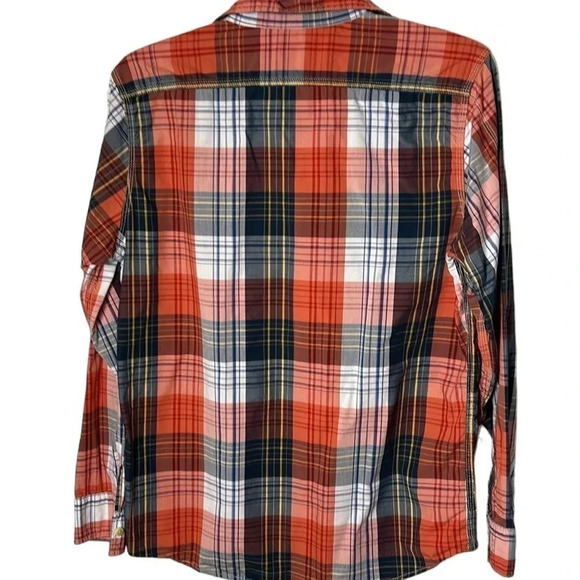 GH BASS  & CO , plaid shirt,men Med outdoor,fishing,Yellowstone,western like new - Picture 6 of 11